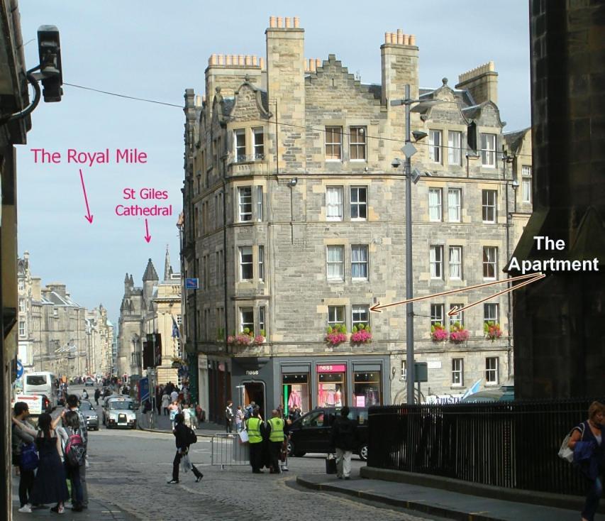 Royal Mile Apartment, 1 Minute From The Castle. Edinburgh Exterior photo